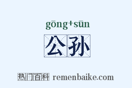 公孙是什么意思的图片